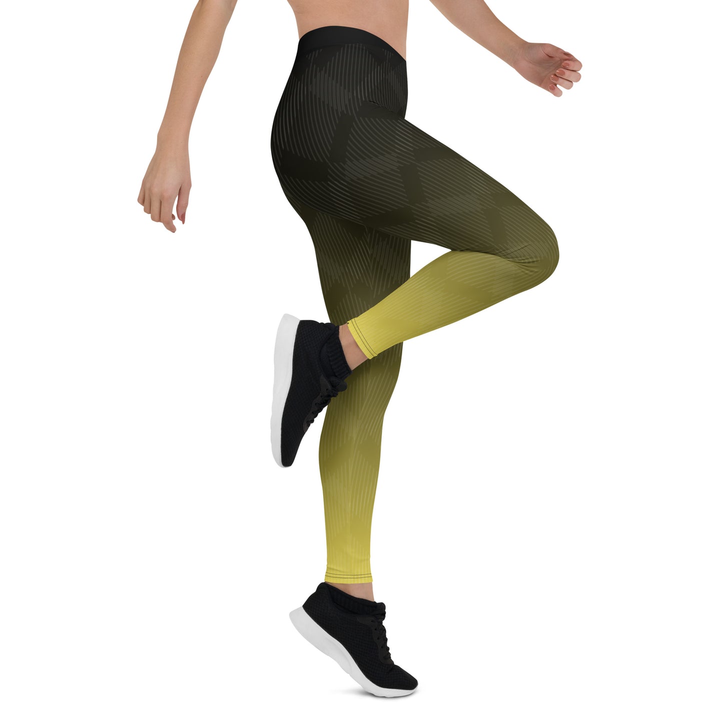 TopFit ZenCurve Yellow Fade Leggings