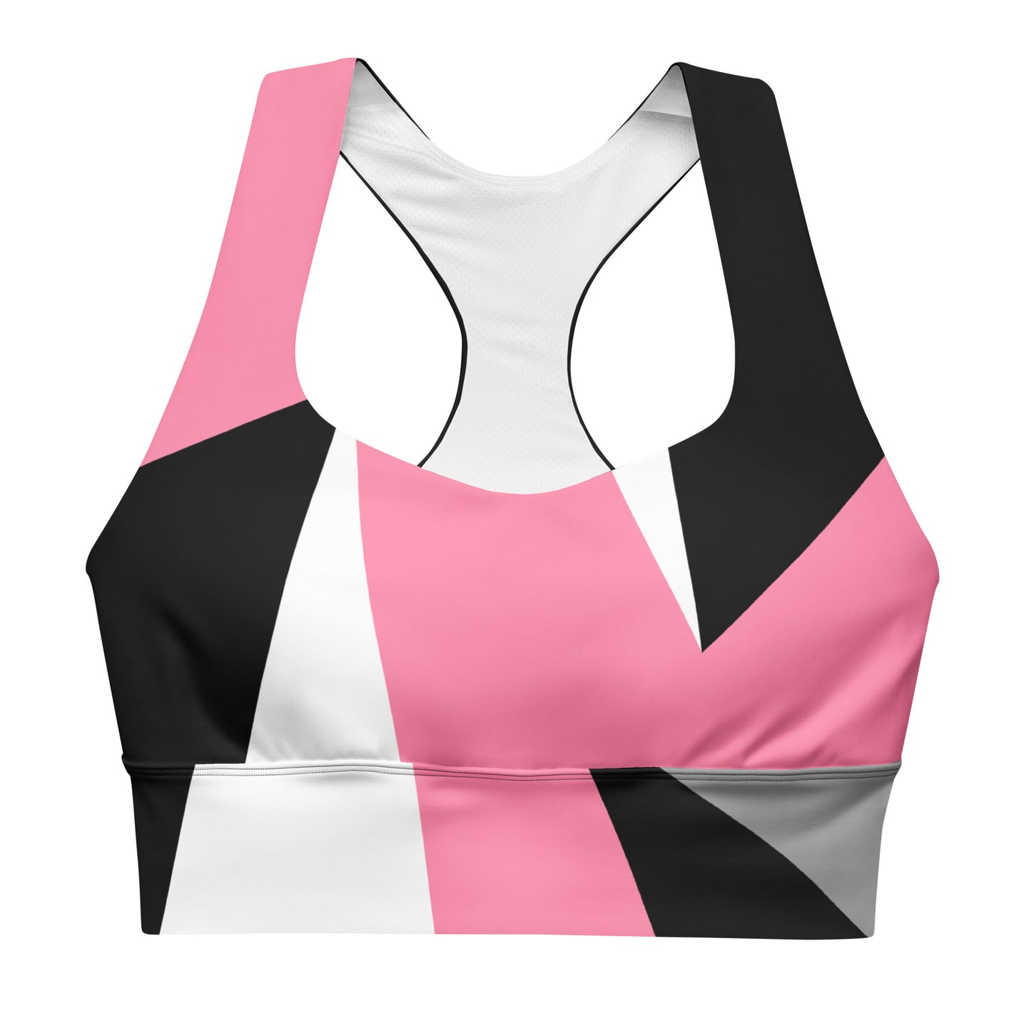 TopFit ActiveSculpt Pink and Black Sports Bra