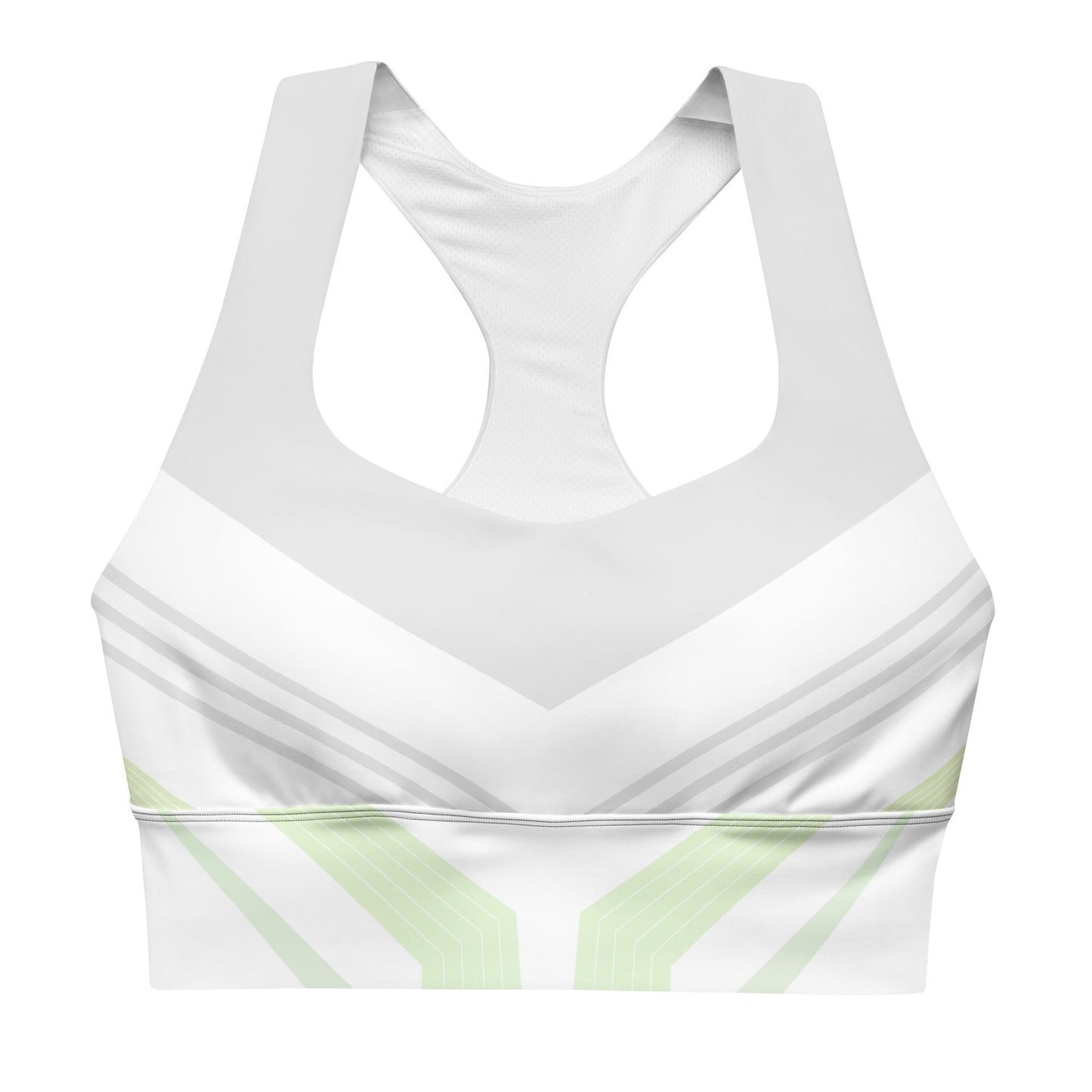 TopFit ActiveSculpt Lime and Grey Sports Bra