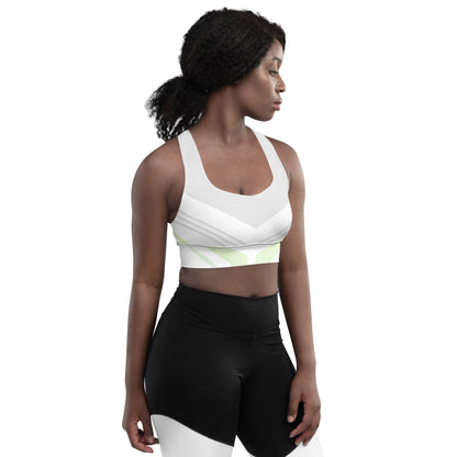 TopFit ActiveSculpt Lime and Grey Sports Bra