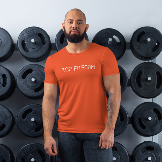 ActiveFit Orange Men's Performance Tee