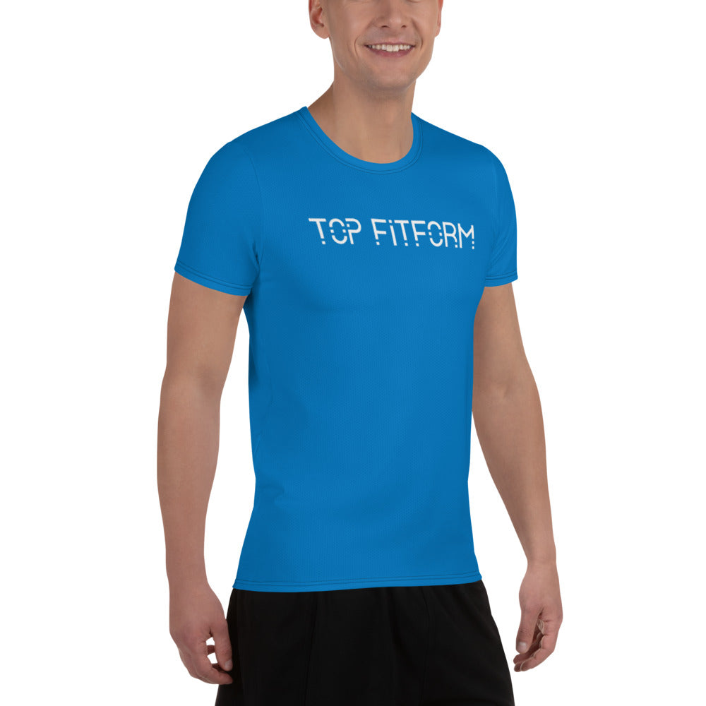 ActiveFit Blue Men's Performance Tee