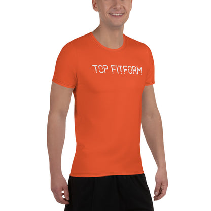 ActiveFit Orange Men's Performance Tee