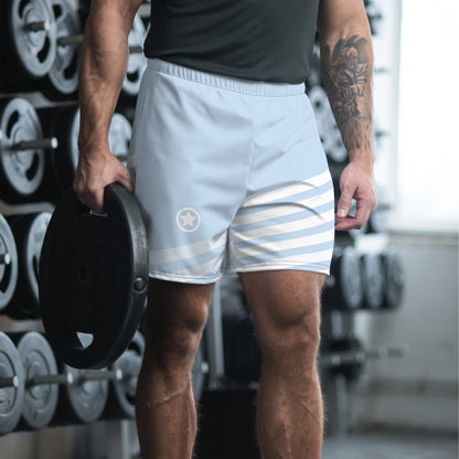 Mens LuxeStride Sky Blue Shorts