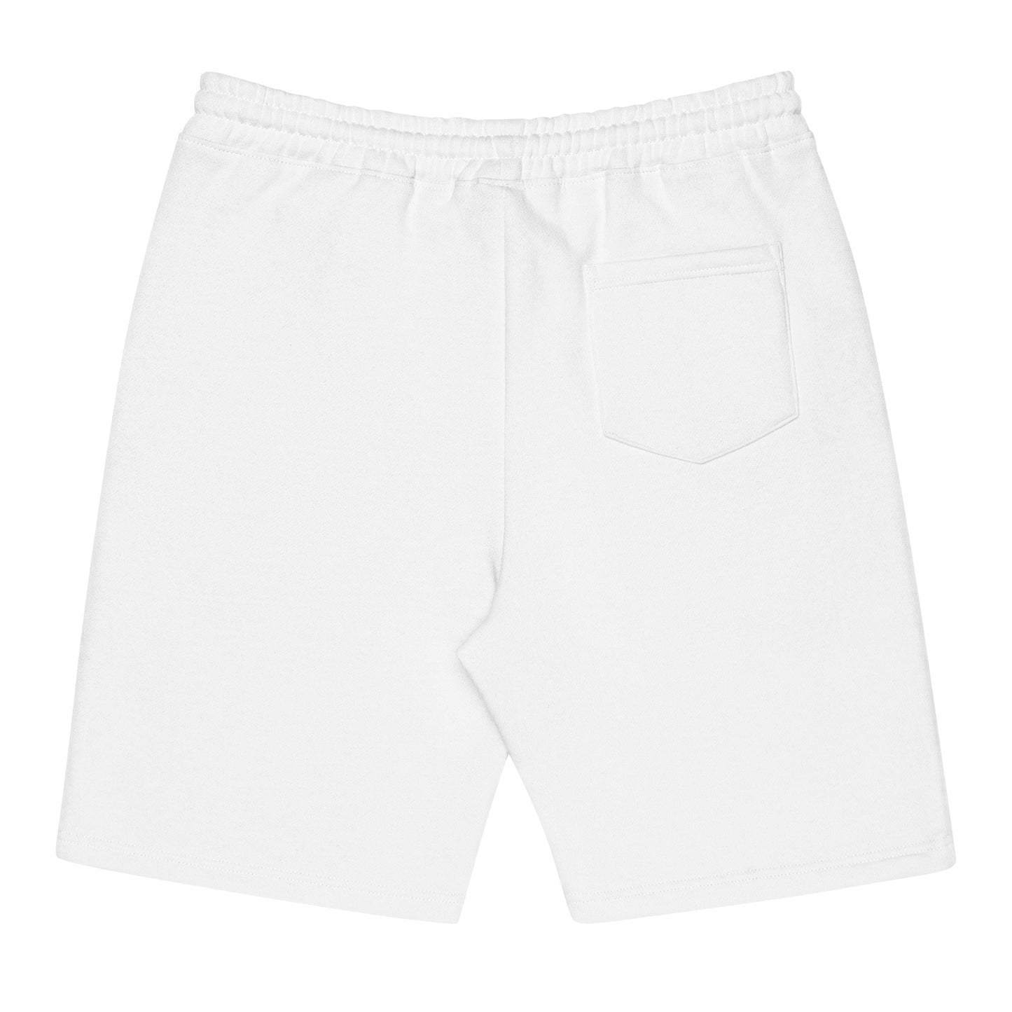 CozyFlex White fleece shorts