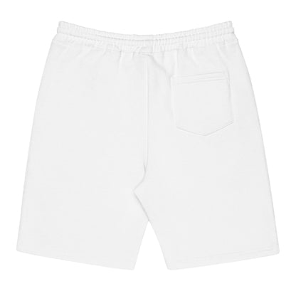 CozyFlex White fleece shorts
