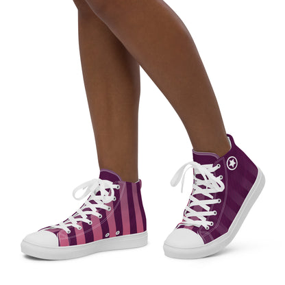 StrideGlam Canvas High Tops