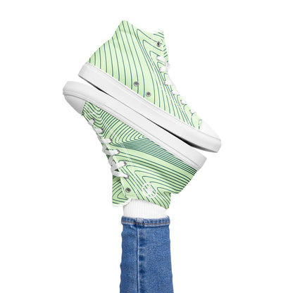 StrideGlam Canvas High Tops