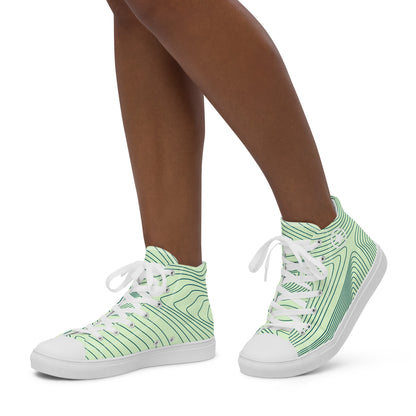 StrideGlam Canvas High Tops