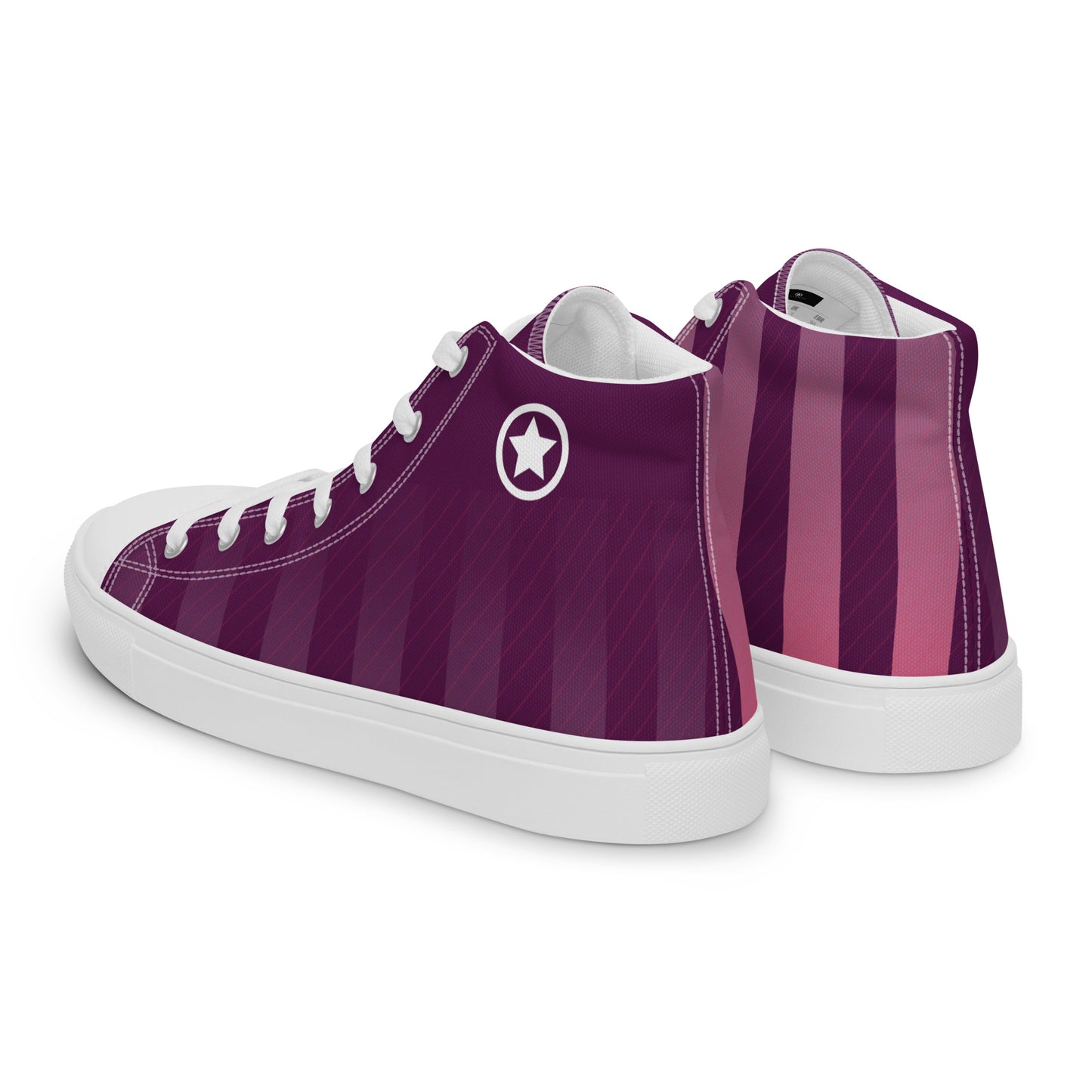 StrideGlam Canvas High Tops