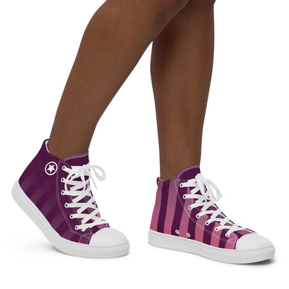 StrideGlam Canvas High Tops